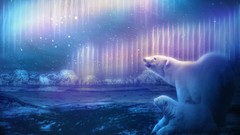 Animals Polar Bears deviantart digital art Ursa Minor Ursa Major