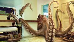 Animals room octopuses fantasy