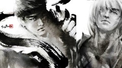 Animation fan art ryu ken street fighter artwork video games 