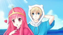 Anime adventure time finn the human Princess Bubblegum