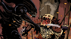 Anime alien vs predator