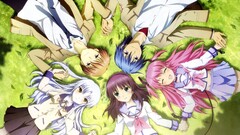 Anime angel beats tachibana kanade school uniform Hinata Hideki