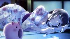 Anime anime girls accel world Japanese clothes Fuuko Kurasaki