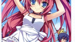 Anime anime girls akatsuki no goei nikaidoh reika artwork 