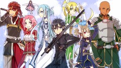 Anime anime girls anime boys sword art online kirigaya kazuto