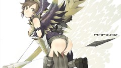 Anime anime girls Archers soft shading Monster Hunter 3