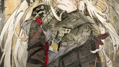 Anime anime girls Arknights animal ears blonde Hirannko vertical