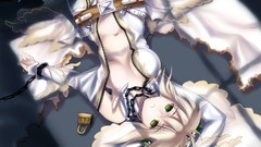 Anime anime girls artwork fate series Fate/EXTRA Saber Bride