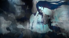 Anime anime girls black rock shooter Stand Alone