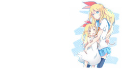 Anime anime girls blonde long hair Nisekoi Kirisaki Chitoge