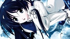 Anime anime girls blue eyes memories off Misasagi Inori