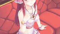 Anime anime girls cleavage Dream C Club erect nipples