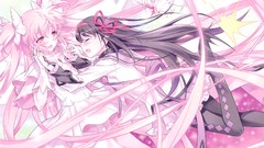 Anime anime girls crying mahou shoujo madoka magica akemi 