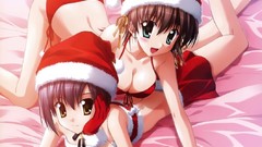 Anime anime girls ef a tale of memories miyamura miyako Santa 