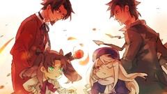 Anime anime girls fate zero irisviel von einzbern tohsaka rin 