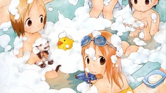 Anime anime girls ferret ichigo mashimaro lolicon bathtubs