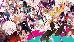 Anime anime girls fukawa touko makoto danganronpa anime boys 