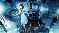 Anime anime girls futuristic Vania600