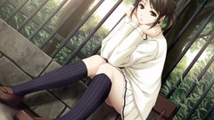 Anime anime girls innocent grey hentai Kara no Shoujo eroge