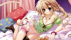 Anime anime girls izumi tsubasu panties soft shading