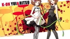 Anime anime girls k - on tainaka ritsu hirasawa yui