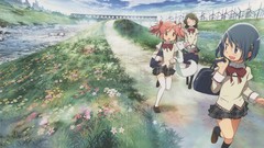 Anime anime girls mahou shoujo madoka magica kaname madoka miki 