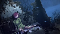 Anime anime girls mahou tsukai no yoru Aozaki Touko