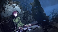 Anime anime girls mahou tsukai no yoru Aozaki Touko