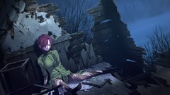 Anime anime girls mahou tsukai no yoru Aozaki Touko