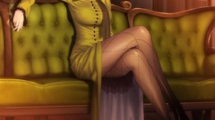 Anime anime girls mahou tsukai no yoru Aozaki Touko