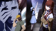 Anime anime girls makise kurisu steins gate shiina mayuri okabe 