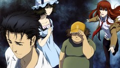 Anime anime girls makise kurisu steins gate shiina mayuri okabe 