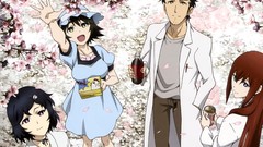 Anime anime girls makise kurisu steins gate shiina mayuri okabe 