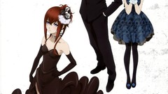 Anime anime girls makise kurisu steins gate shiina mayuri okabe 