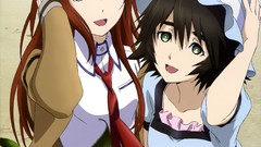 Anime anime girls makise kurisu steins gate shiina mayuri scans 