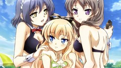 Anime anime girls mayoi neko overrun umenomori chise bikini