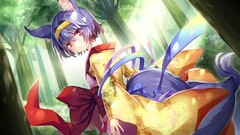 Anime anime girls No Game No Life Hatsuse Izuna kitsunemimi