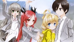 Anime anime girls nyaruko Hastur Haiyore! Nyaruko-san Cthugha 