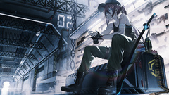 Anime anime girls QYSThree Bai Yemeng Qian ye grin baseball caps