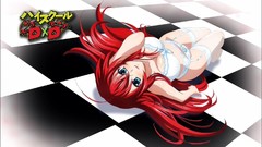 Anime anime girls redheads gremory rias highschool dxd huge 