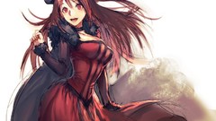 Anime anime girls redheads Maoyuu Maou Yuusha Maou (Maoyuu)