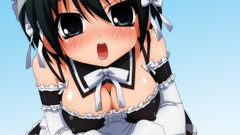 Anime anime girls ride cleavage He Is My Master Izumi Sawatari 