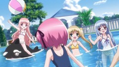 Anime anime girls ro-kyu-bu minato tomoka bikini swimsuits 