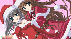 Anime anime girls Santa