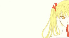 Anime anime girls school rumble with ribbon sawachika eri