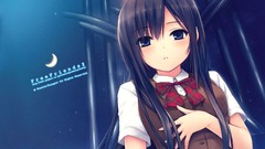 Anime anime girls school uniforms coffee-kizoku soft shading 