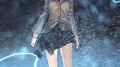 Anime anime girls school uniforms mahou tsukai no yoru Aozaki 