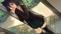 Anime anime girls school uniforms michiru Chocola Meilleur Koi 