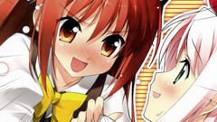 Anime anime girls school uniforms shinkyoku soukai polyphonica 