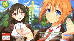Anime anime girls school uniforms short hair mayo chiki scans 